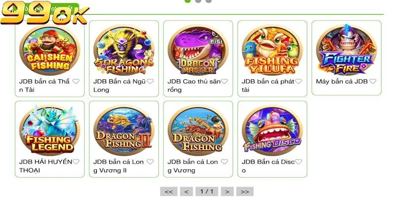 Bắn cá đổi thưởng