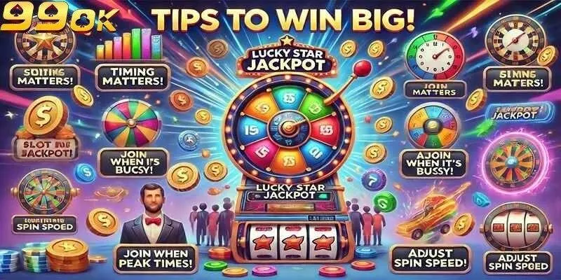 Bí quyết chơi game quay Ngôi Sao May Mắn để thắng lớn